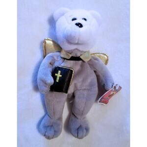 The Pastor Angelic Beans By Protech LE Series 5 Religious Stuffed Animal Beanie